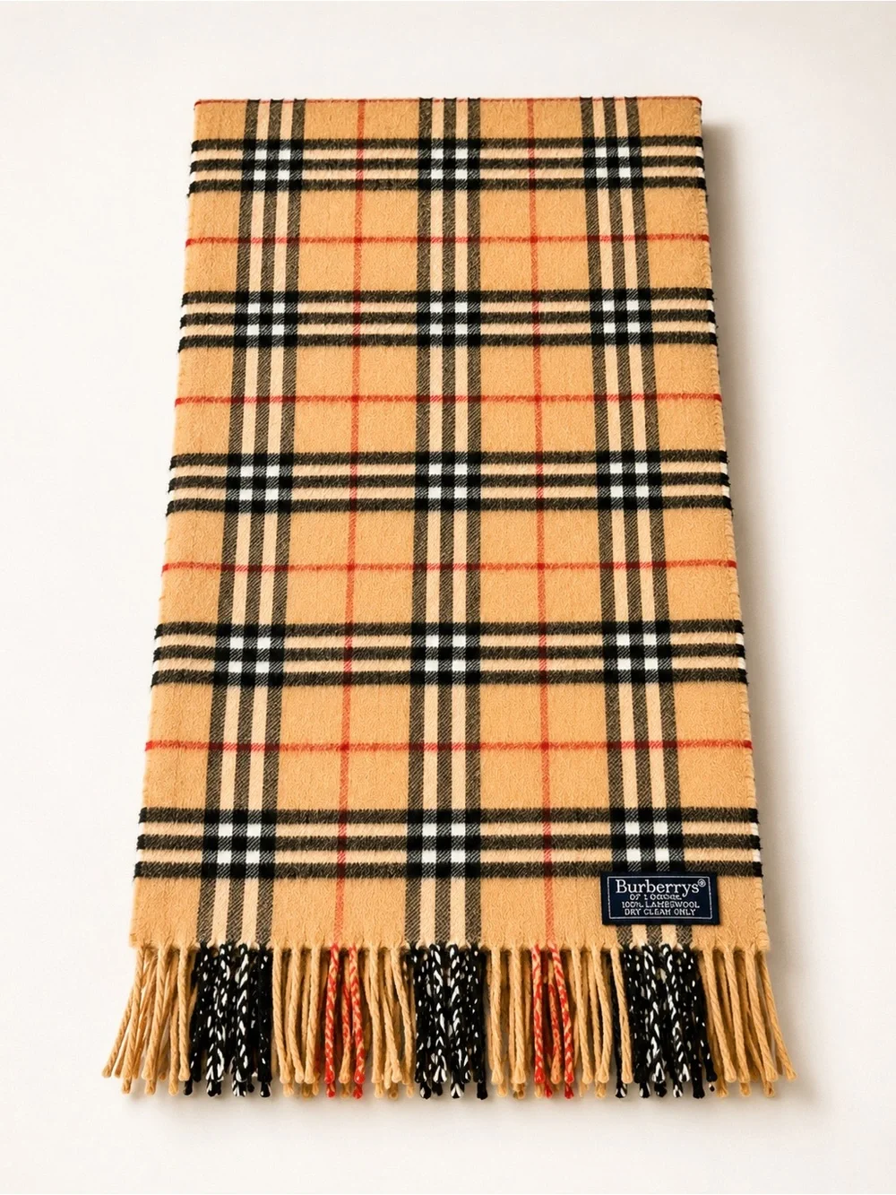 BURBERRYs Nova Check Scarf - VINTAGE - Picture 8 of 8